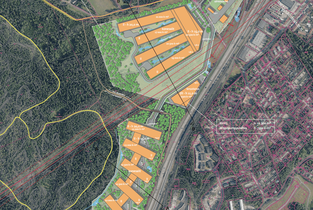 Hepokorvenkallion datakeskus etenee – luontoarvojen menettämistä kompensoidaan luonnonsuojelualueella