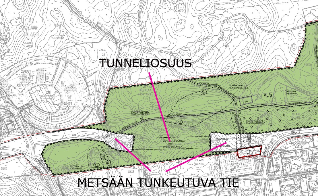 Luonnolle ja Keskuspuistolle haitallinen Puolarintien turha tiehanke&nbsp;etenee