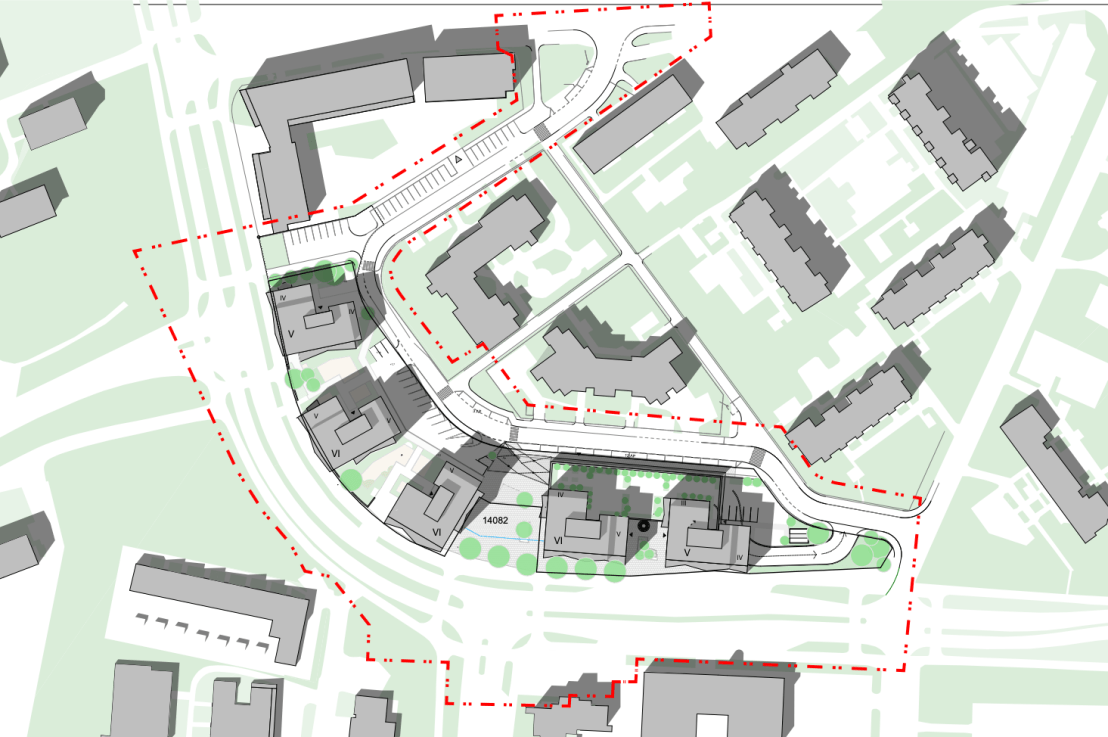 Haukilahden keskustan lässähdys